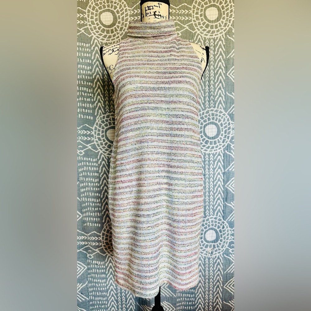 Striped Sleeveless Dress
